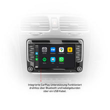Lade das Bild in den Galerie-Viewer, Kabellos Carplay &amp; Android Autoradio für VW Seat &amp; Skoda 7&quot; | 32GB | DAB | 8 CORE
